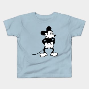 Cute Mouse Steamboat Willie Kids T-Shirt